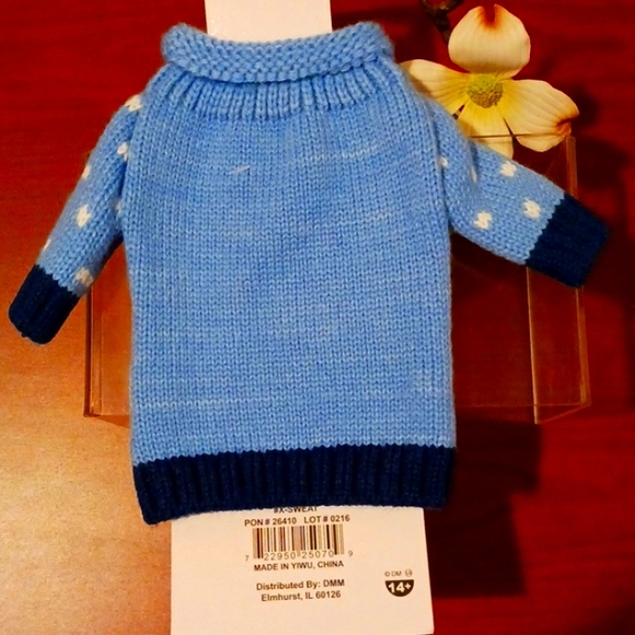 New Uncle Bob's Straight Out Of The Attic Ugly Sweater Collection Wine Cover 🍷 - Picture 3 of 9